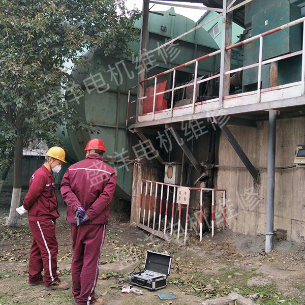 安庆风机维修现场